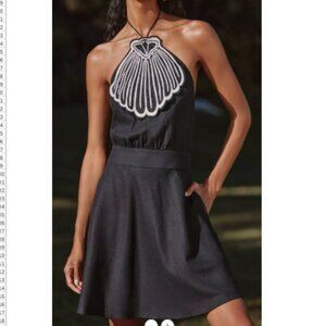 Farm Rio x Anthropologie Linen Blend Cover-Up Dress